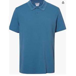 Brady Blue Polo Golf Shirt Men's Sz. L